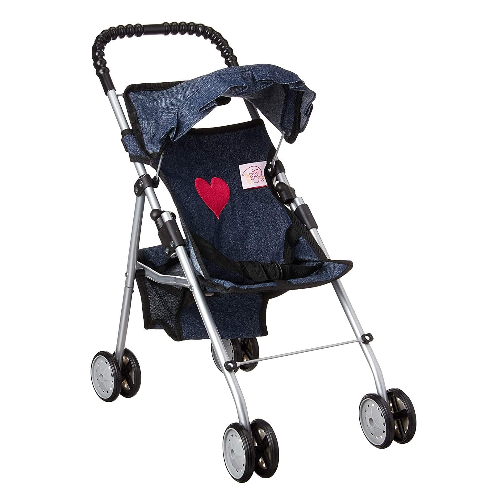Doll Stroller The New York Doll Collection Denim Para Bebé