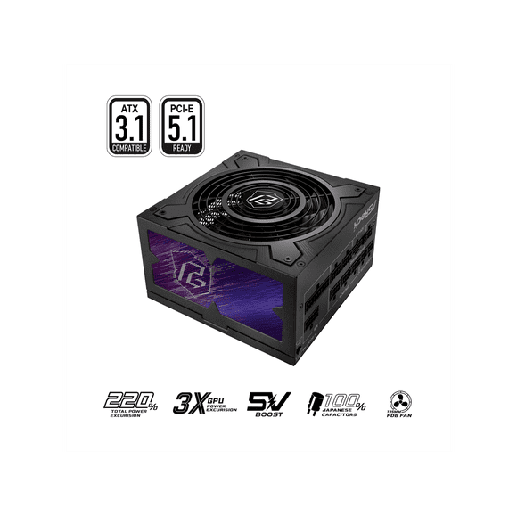 Asrock PG-1000G Negro