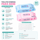 thumbnail image 3 of Pack x2 Toallitas Húmedas 80 un. Aloe Vera Piel Sensible, 3 of 3