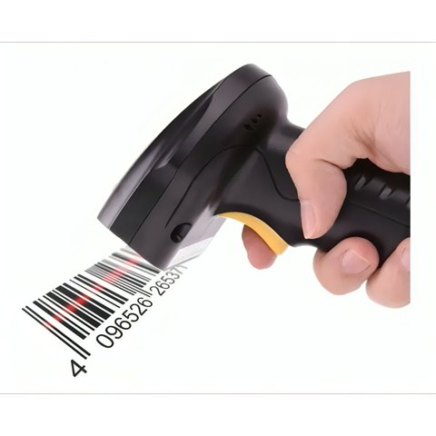 Genérico - Lector Codigo De Barra Laser Usb Con Base