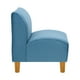 thumbnail image 3 of Poltrona Soft 1C Felpa 04 Azul Petroleo, 3 of 4