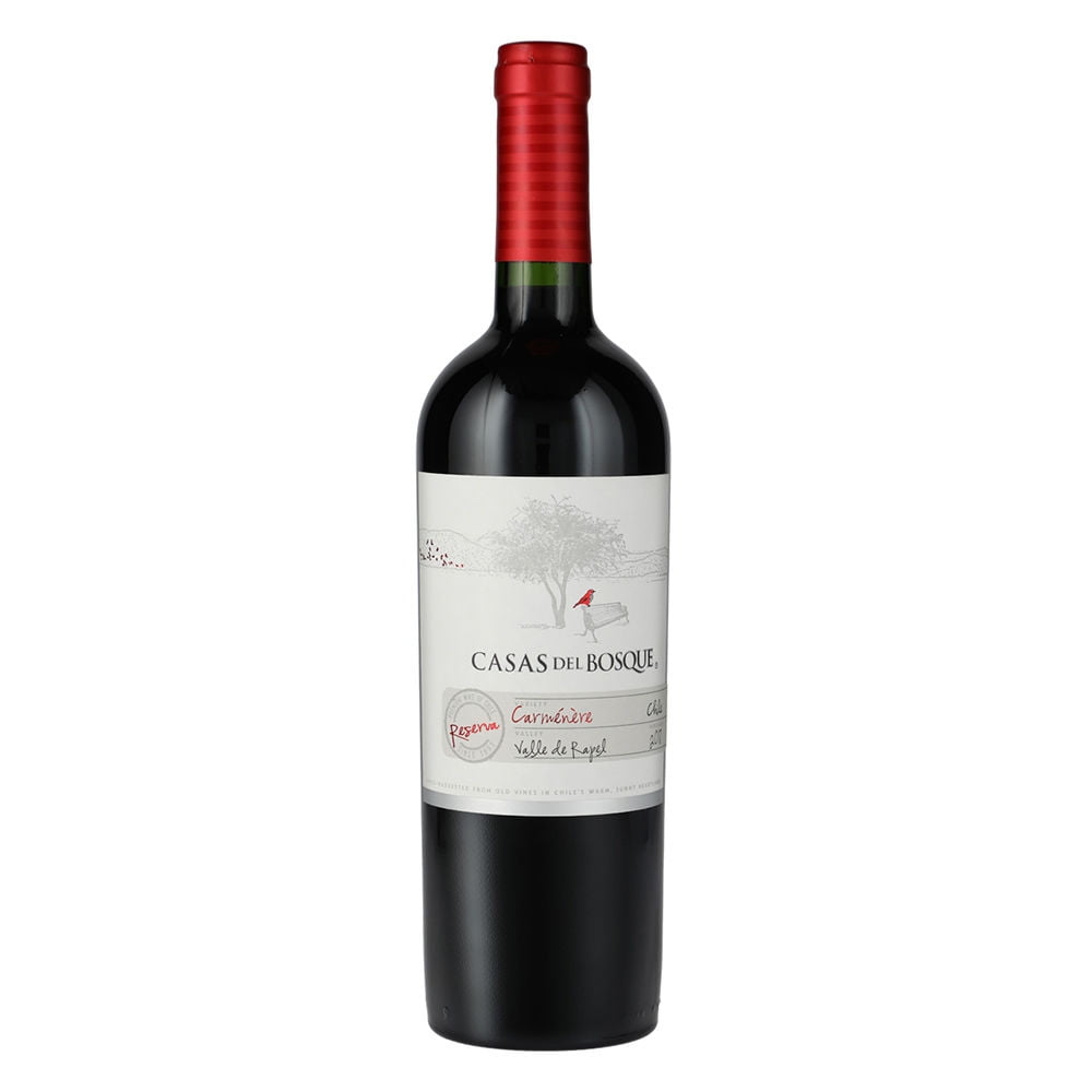 Casas Del Bosque - Vino Tinto Carmenere Reserva Botella