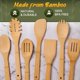 thumbnail image 5 of Juego de utensilios WoodenHouse Bamboo, 7 unidades, cucharas de madera para cocinar, 5 of 8