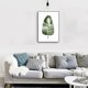 thumbnail image 2 of ART ZONE - Póster con impresión artística en lienzo de hojas de plantas tropicales, cuadros de pared de plantas verdes nórdicas, pintura grande para habitación infantil, sin marco, 2 of 5