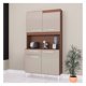 thumbnail image 2 of Mueble Cocina Karina 4 Puerta Beige-Cafe, 2 of 3