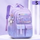 thumbnail image 1 of Primary Bow Knot Schoolbag With Rabbit Pendant For Girls Orthopaedics Kids Backpack Kawaii Waterproof School bag Nylon Backpacks, 1 of 3