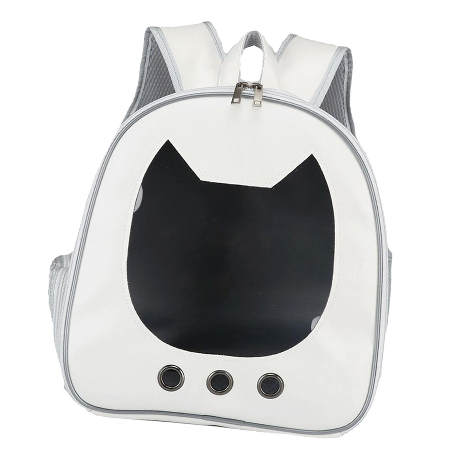 Magideal - Cat Carrier Backpack Mochila Para Mascotas Para Mascotas Pequeñas, Gatos Y Perros Pequeños Al Aire Libre , Blanco
