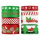 thumbnail image 3 of 8Rolls 3 Tamaños Surtidos De La Navidad Grosgrain Cinta 9.1m A, 3 of 5