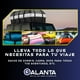 thumbnail image 3 of Bolso Porta Equipaje Techo Galanta Auto 550l Impermeable Negro, 3 of 3