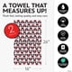 thumbnail image 5 of Toalla Disney 41 × 66 cm Best Brands – Juego de 2, absorbente, 5 of 6