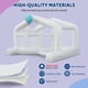 thumbnail image 5 of Castillo Inflable 400x300x240 Cm Blanco Con Piscina De Pelotas, 5 of 7