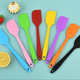thumbnail image 5 of Cuchara de silicona, espátula, cuchara, raspador para cocinar, mezclar, hornear y servir, juego de 3, 5 of 5