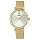 thumbnail image 1 of Reloj Análogo Tono Dorado Acero Inoxidable Esfera Blanca Cuarzo Ltp-2024vmg-7c Para Mujer Con Juego De Brazalete &nbsp;, 1 of 2