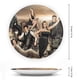 thumbnail image 2 of Plato Decorativo de Porcelana Fina Desmarcar Chica Chismosa 15 cm, 2 of 6