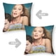 thumbnail image 2 of Sin Malos Pensamientos Fundas de almohada de terciopelo con tema, regalos de funda de almohada, decoración para el hogar, cojín de lanzar, regalo de cumpleaños para fans y parejas.66*66cm., 2 of 6