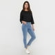 thumbnail image 4 of Jeans Mujer Skinny 1 Boton Azul Claro Corona, 4 of 5