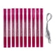thumbnail image 5 of Juego De 10 Tubos De Aluminio Para Carillón De Viento, Vacíos, Para Jardín, Exteriores, Adultos Y Ni?os, Color Rosa, 5 of 5