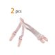 thumbnail image 2 of INSPIRE CHIC Sujetadores de Mujer con Clips Sujetadores de Tirantes Antideslizantes Elásticos Rosa, 2 of 6