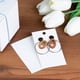thumbnail image 2 of Tarjetas con forma de pendientes Juvale, 200 unidades, color blanco, 500 g/m², 2 of 9