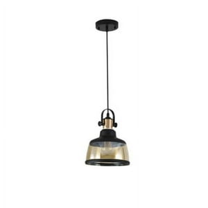 Hb Led - Lámpara Vintage Vidrio Y Metal E-27