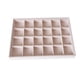 thumbnail image 5 of Organizador Del Collar Del Pendiente Del Sostenedor De La Bandeja Del Almacenamiento De La Joyería Del Terciopelo Beige Estilo 03, 5 of 5