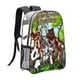 thumbnail image 1 of Amigos AnimalesMochila transparente temática, resistente y duradera, bolsa see-through para trabajo, deporte, universidad y viaje, 31 × 43 cm, 1 of 6