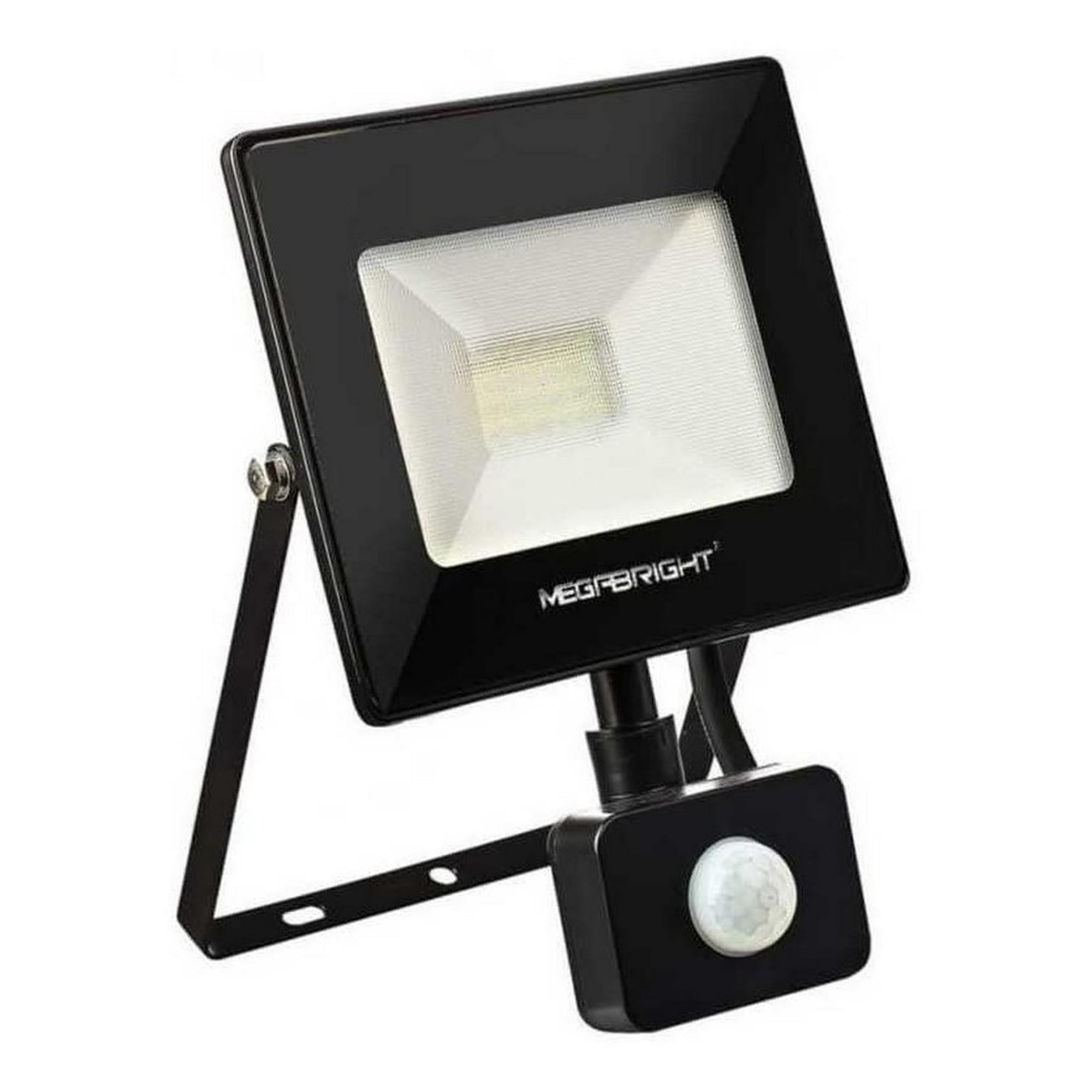 Foco Proyector Led 30w Megabright C/sensor Negro