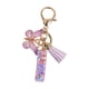 thumbnail image 3 of Llavero De Resina Adornos Niñas Mujeres Regalos Alfabeto Inglés Llavero Llavero I, 3 of 3
