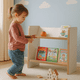 thumbnail image 1 of Biblioteca Librero Infantil 2 Niveles Estante 57x43x26cm Blanco 2 Niveles, 1 of 8