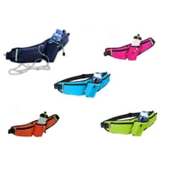 Inaltum Fitness - Banano Riñonera Koala Deportiva - Ciclismo Trekking Outdoor Soporte Bebida Negro