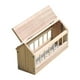 thumbnail image 1 of Comedero De Madera Para Palomas, 40cm, Menos Residuos, Dispensador De Alimentos Para Aves De Corral, Pollitos Y Pájaros, 1 of 5