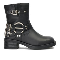 Botín Mujer Negro Dahia Thunder Blue