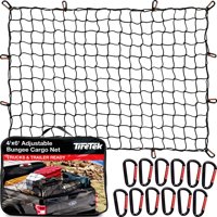Cargo Net Tiretek Para Plataforma De Camioneta De 1,2 M X 1,8 M, Se Estira 2,4 M X 3,6 M
