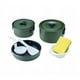thumbnail image 1 of Set Ollas Aluminio Camping 3 Piezas Verde, 1 of 3