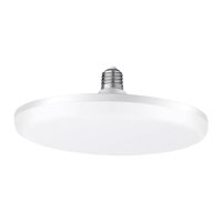 Magideal - Bombilla Led Lámpara De Techo Led Base De Tornillo De 27 Mm Accesorio De Iluminación De 48 W Luz De Disco Led De Superficie Blanca Para Pasillo Sótano