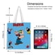 thumbnail image 5 of The All-New Popeye Hour Bolso de tela con estampado de lienzo para mujer, bolsa de compras reutilizable y estética, con cremallera interior, regalo para mujer,40*40cm., 5 of 6