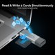 thumbnail image 2 of Lector de tarjetas SD SABRENT CR-BCA2 USB-C y USB-A de doble ranura, 2 of 8