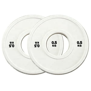 Basko Fitness - Discos Olimpicos 0.5 Kg Par Fraccionados