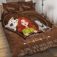 Milsleep - What A Beautiful Thing - Juego De Edredón Personalizado Con Caballos