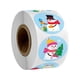 thumbnail image 5 of 1 Rollo De 500 Piezas De Pegatinas De Navidad Etiquetas De Muñeco De Nieve Para Tarjetas De 1,5 Pulgadas, 5 of 5