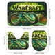 thumbnail image 3 of World of Warcraft-theme 4-Piece Shower Curtain Set with Rugs, Waterproof Bathroom Decor Set Includes Bath Mat, U-Shaped Rug, Toilet Lid Cover and Curtain with Hooks, 3 of 6