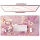 thumbnail image 1 of Alfombrilla QIYI Escritorio Grande 80x40cm Rosa Marmol PU, 1 of 3