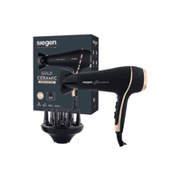 Genérico - Secador De Pelo Siegen Sg-3035, Color Negro