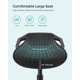 thumbnail image 4 of Silla de escritorio de pie SONGMICS ajustable ergonómica negra, 4 of 7