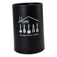 Magideal - Soporte Para Utensilios De Cocina, Estante De Almacenamiento Para Drenaje, Organizador De Cubiertos, Soporte Para Jaula De Palillos, Estante De Secado , Negro Un Negro