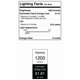 thumbnail image 3 of Lámpara de pared exterior Westinghouse 6131300, LED regulable, negra, 3 of 3