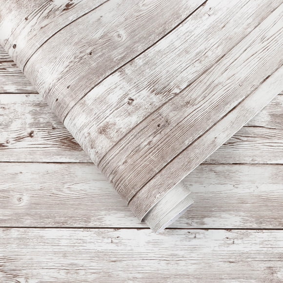 Papel tapiz Heroad efecto veta de madera autoadhesivo 45x200 cm impermeable