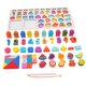 thumbnail image 3 of Tablero Montessori A Juego, Tablero De Clasificación De Letras Para Niños De Más De Tres Niños, Estilo B, 3 of 5