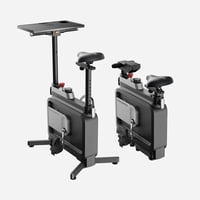 Kingsmith, Xiaomi Ecosistema - Bicicleta Estática Plegable Kingsmith W1B Para Interiores, Debajo Del Escritorio, Con Cómodo Cojín De Asiento Y Resistencia Magnética