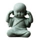 thumbnail image 1 of Estatuilla De Monje, Estatua De Buda, Artesanías, Coche De Casa De Té Hecho A Mano Para Meditación Delicada, 1 of 5